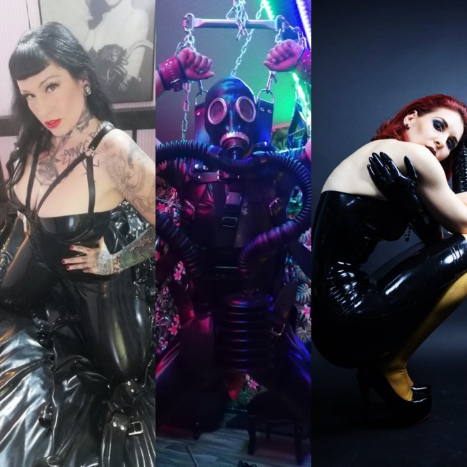 Latex Party mit Domina Vampira