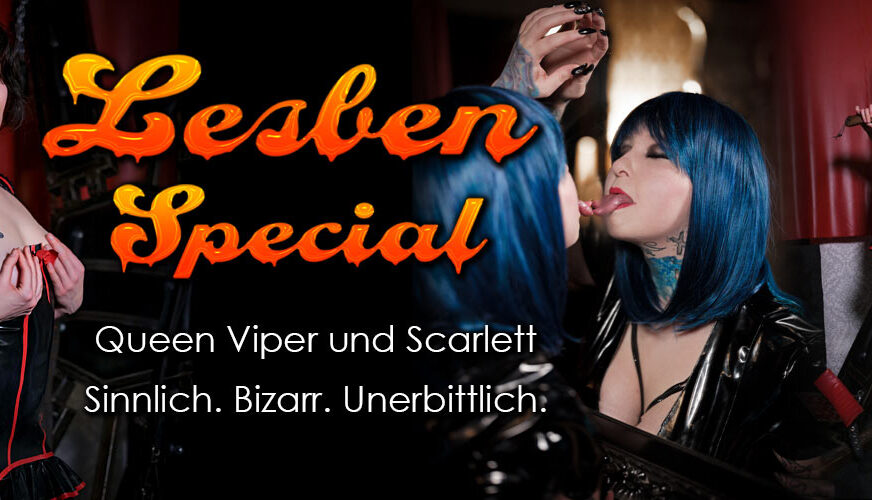 Sinnlich. Bizzar. Unerbittlich – Lesben Fetish Play